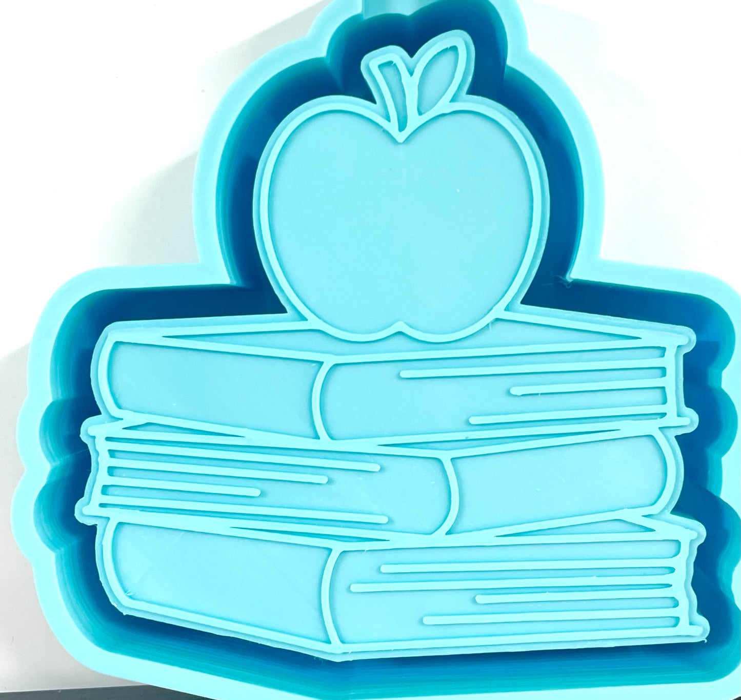 Apple on Books Mold