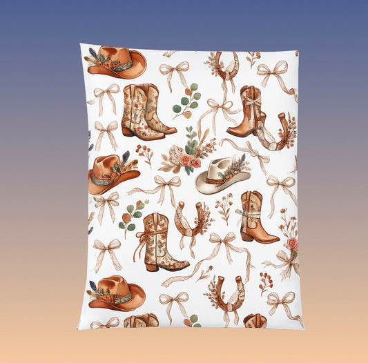 Cowboy Hats & Boots Poly Mailers