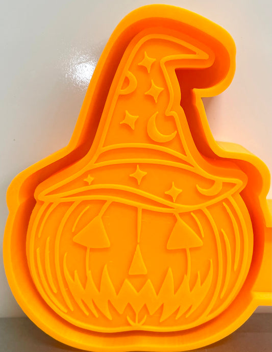 Jack O’Lantern with Witch Hat Mold