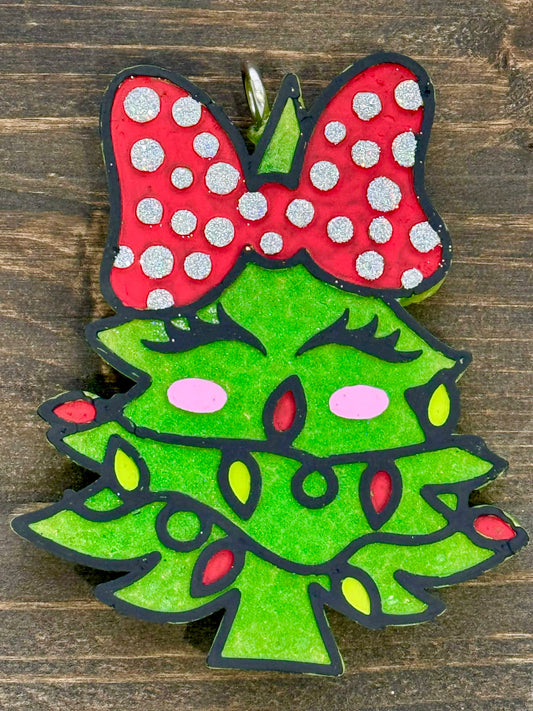 Lil Miss Christmas Tree Mold