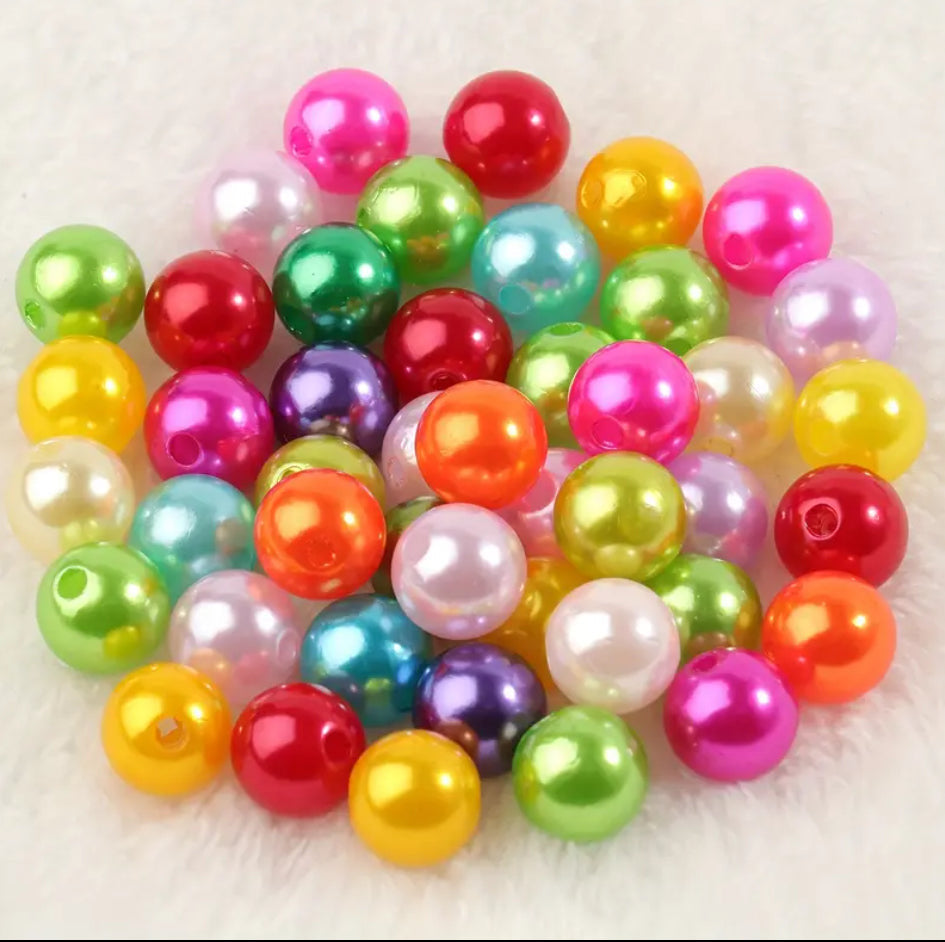 10mm Bubblegum Beads