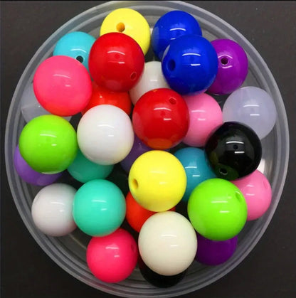 20mm Bubblegum Beads
