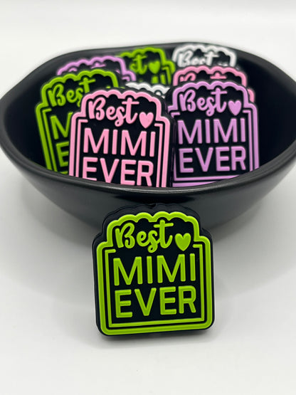 Best Mimi Ever Focal Bead