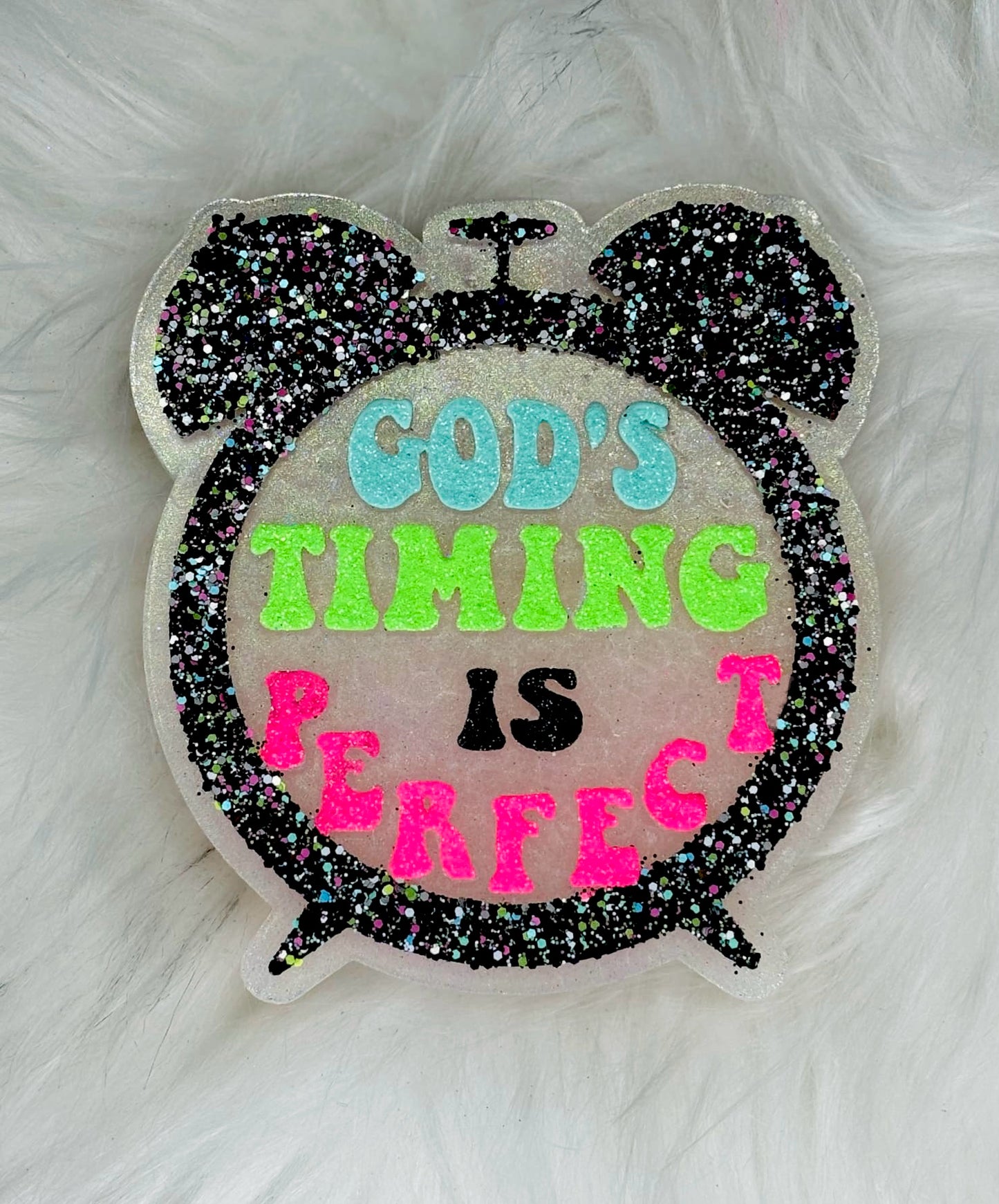 God’s Timing Is Perfect Clock Mold