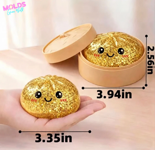 Surprise Glitter Dumpling Squishie