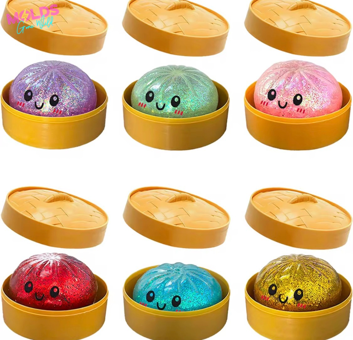 Surprise Glitter Dumpling Squishie