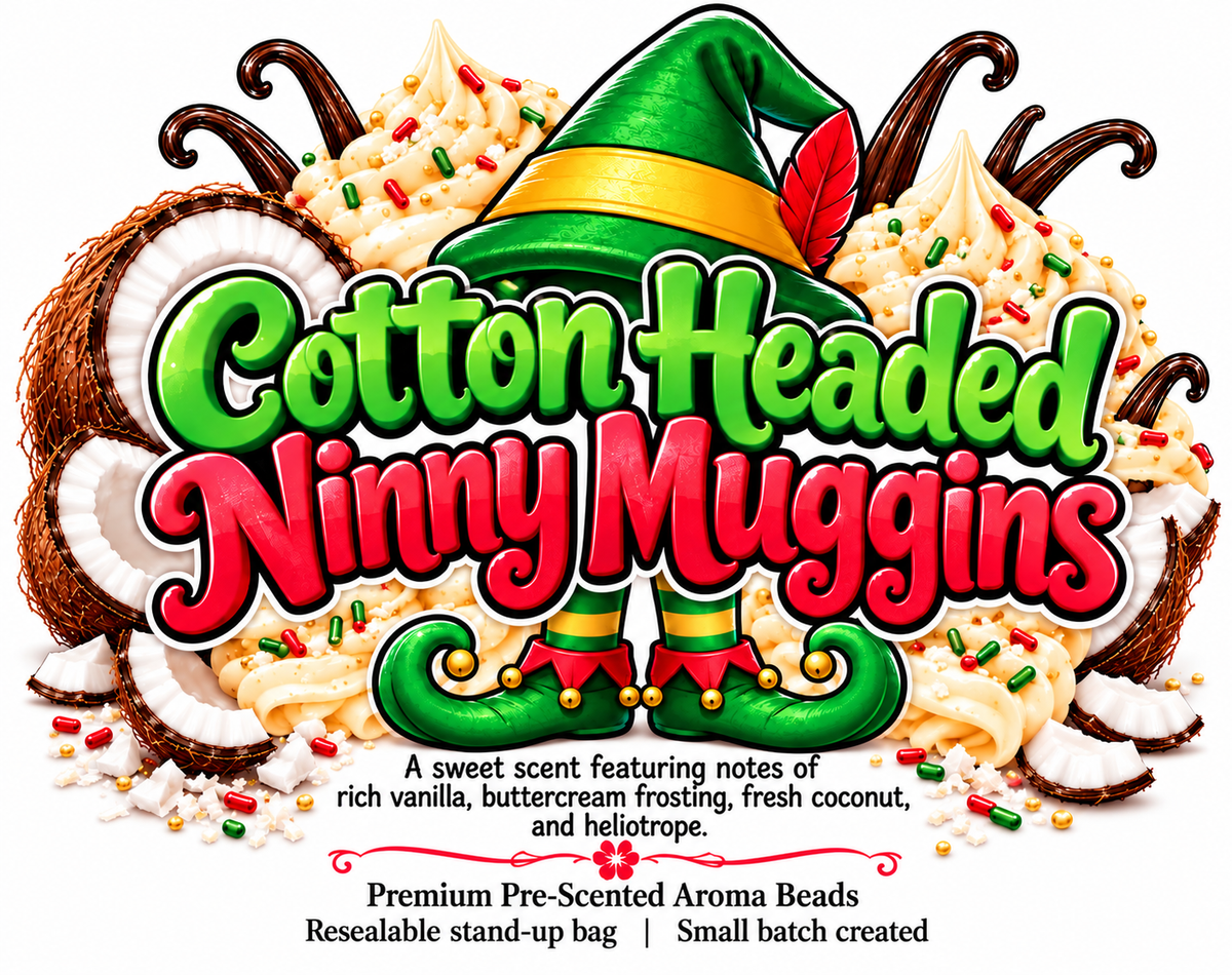 Cotton Headed Ninny Muggins Prescented Aroma Beads