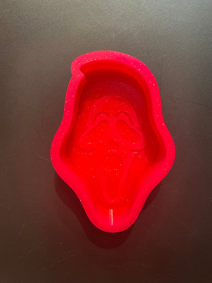 Christmas Ghostface Mold with Hat Add On Option