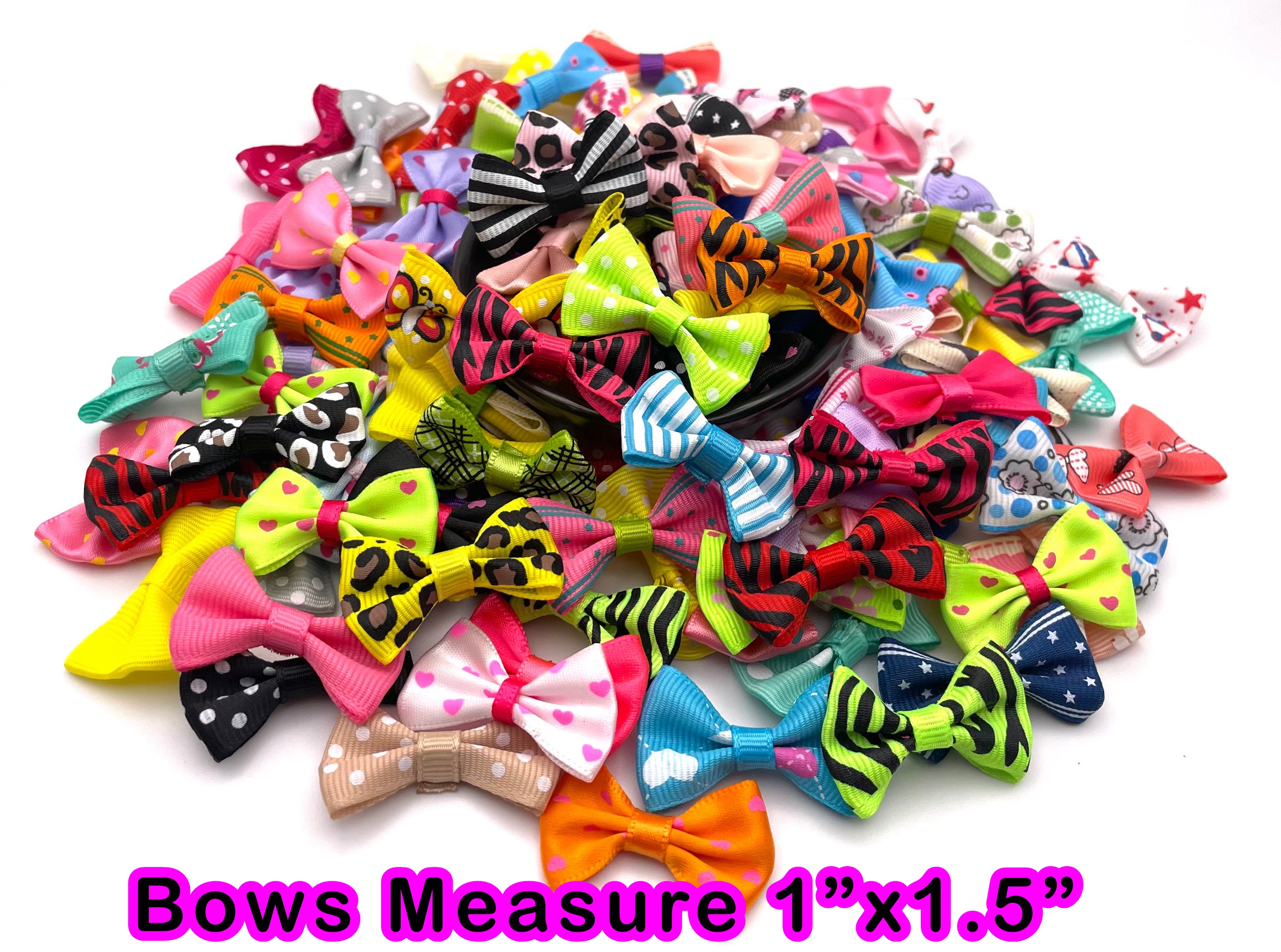 Miniu Bow Mini Bows Assortment - Pkg of 10 – Molds Gone Wild
