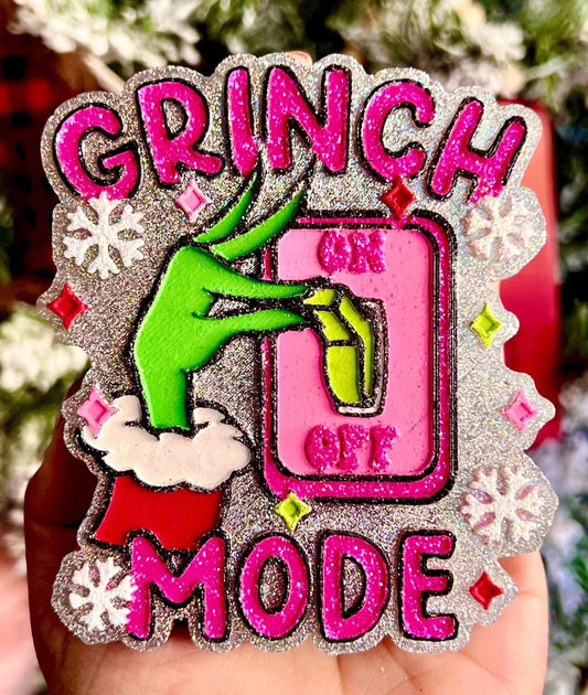 Green Christmas Guy Mode On/Off Switch