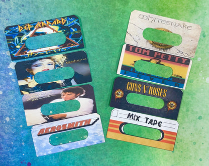 Cassette Tape Mold + Cardstock