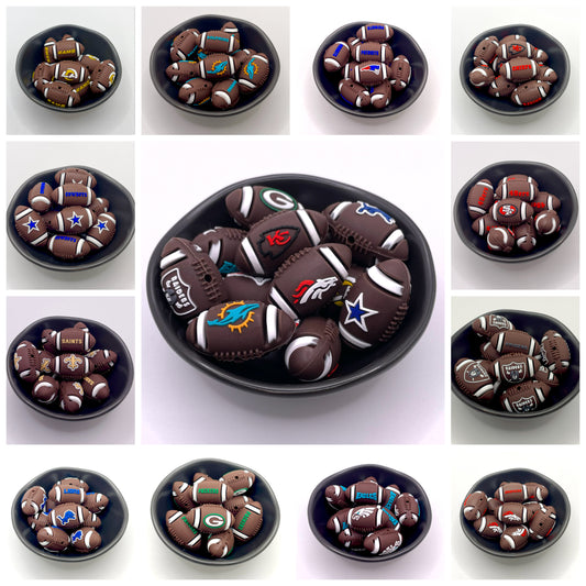 Football Teams Focal Beads