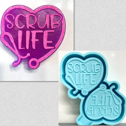 Scrub Life Mold & Vent Clip Set
