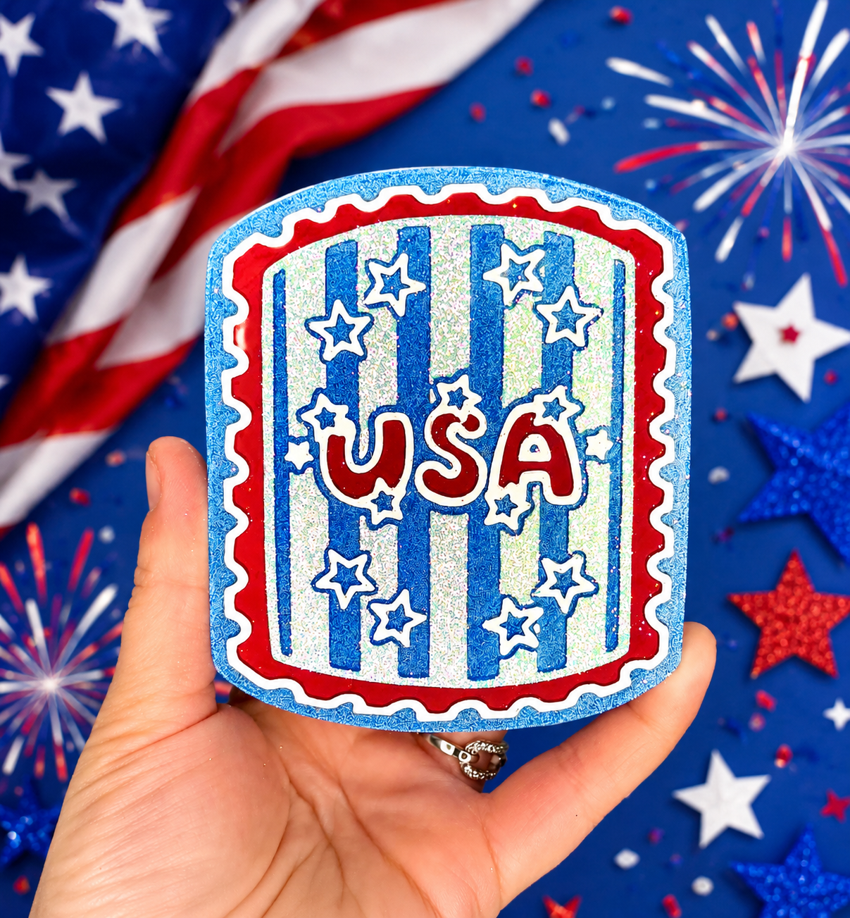 USA Stamp Mold
