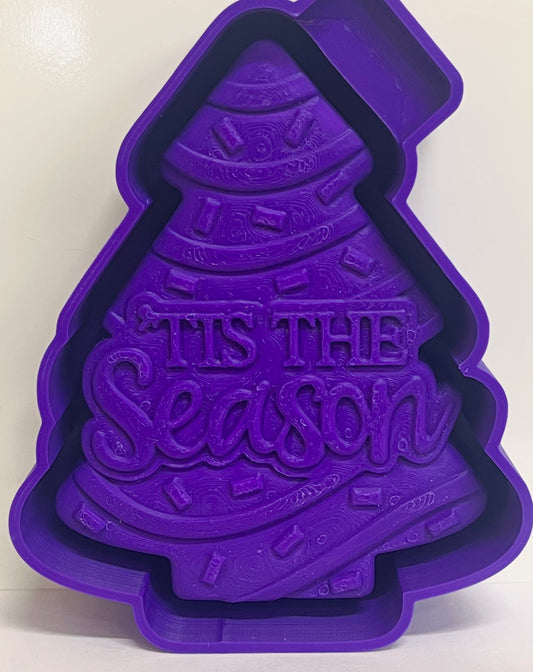 Tis The Season Tree Cake 3D Mold
