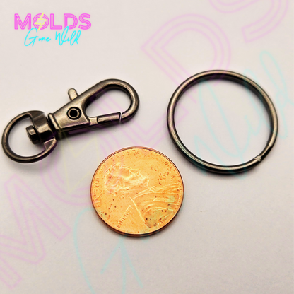 Snap Hook with Key Ring