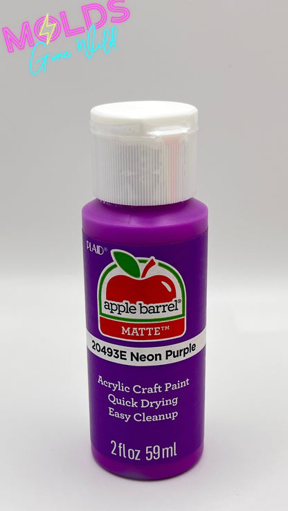 Apple Barrel Matte Neon Acrylic Paint