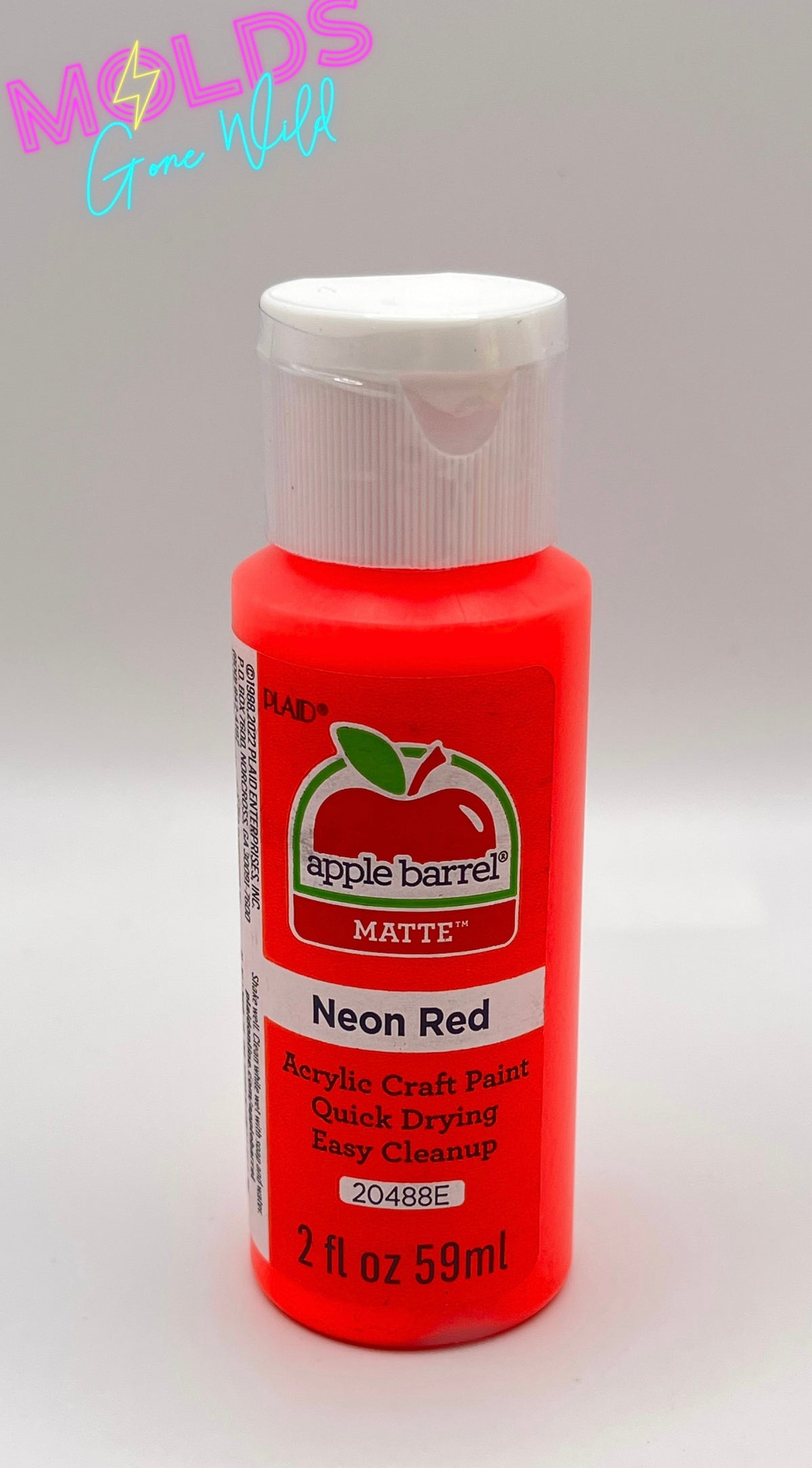 Apple Barrel Matte Neon Acrylic Paint