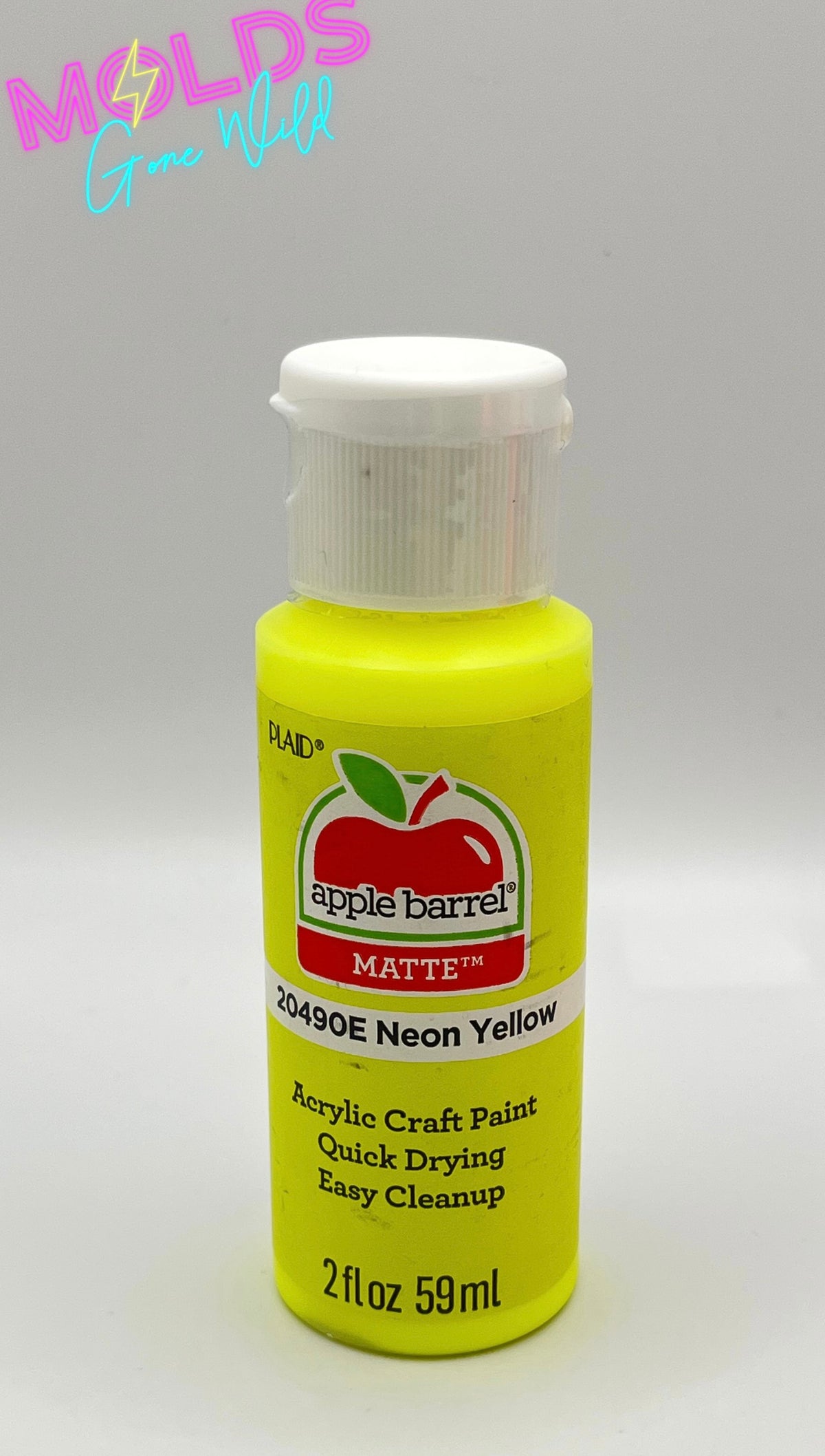 Apple Barrel Matte Neon Acrylic Paint