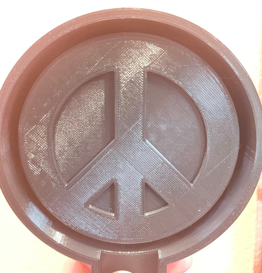 Peace Sign (Solid) Mold