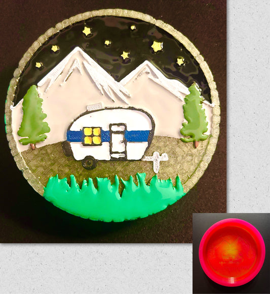 Camper In The Mountains Mold