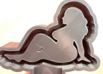 Curvy Mudflap Girl Mold