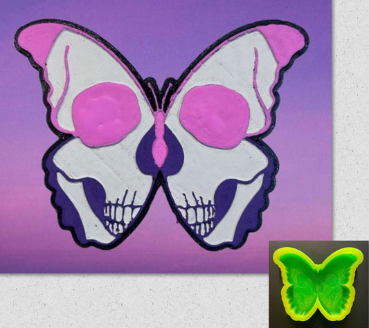 Skull Butterfly Mold