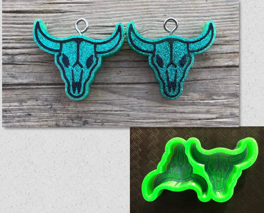 Bull Skull Vent Clip Mold