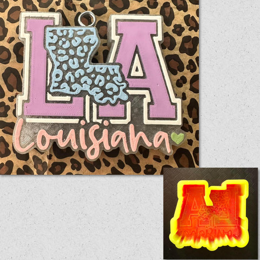 Louisiana Leopard State Mold